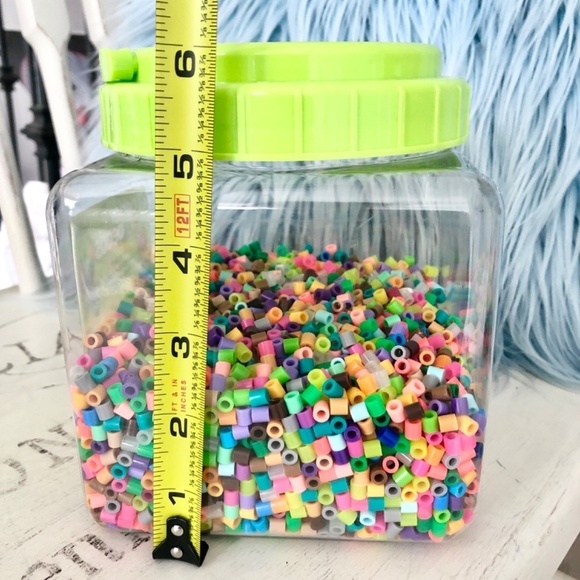 Perler Beads, Approx Half Container - Picture 8 of 9